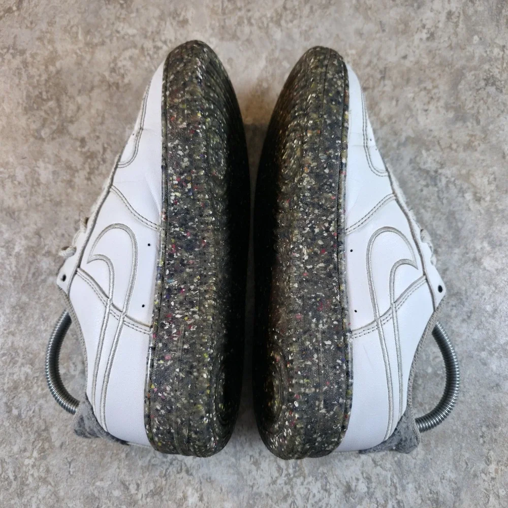 Nike Air Force 1 GS Recycled Wool Pack White Leather DB2813-100 Youth Size 5 Y